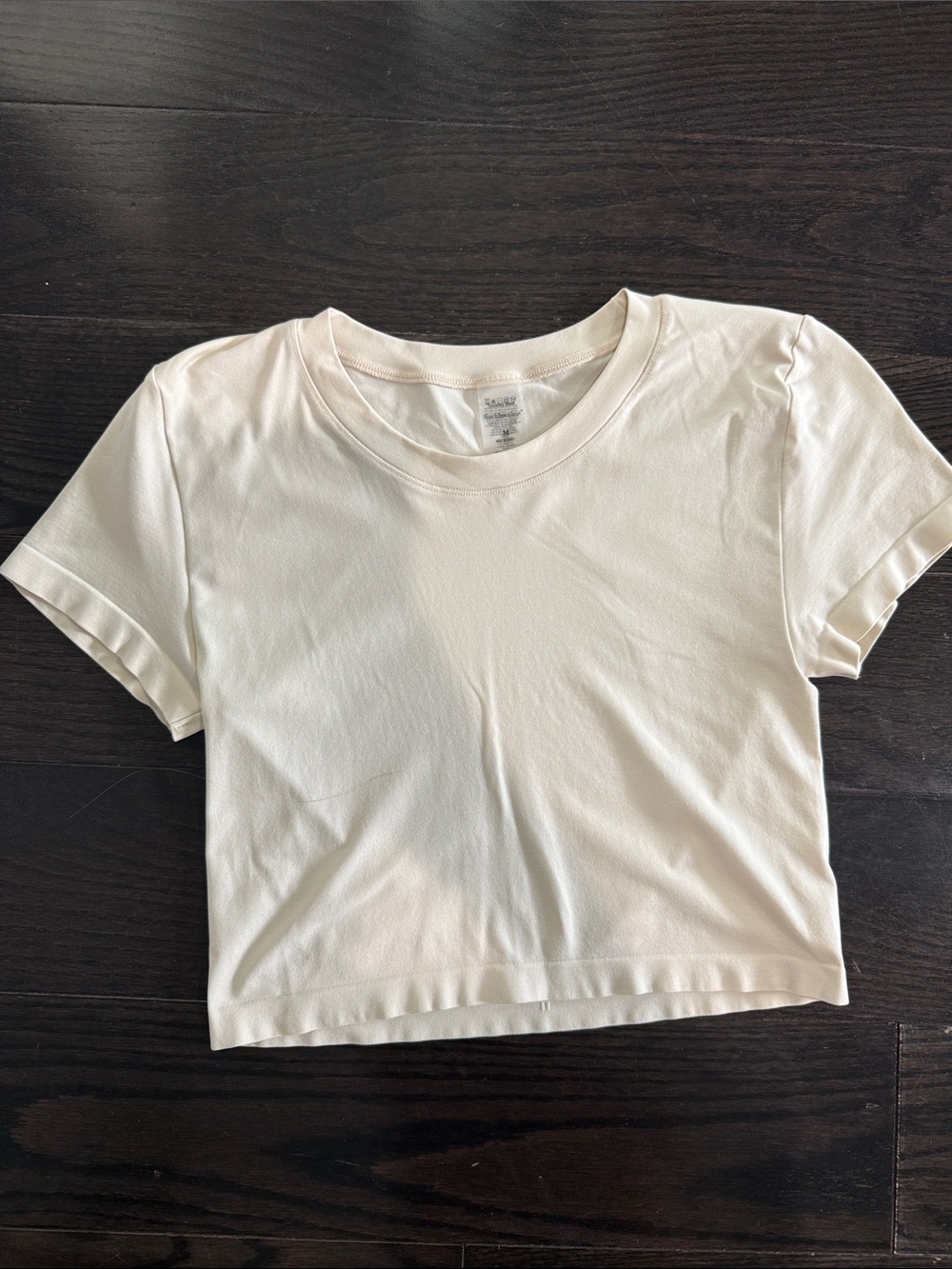 Sunday Best SinchSeamless Crew Tee in Cream